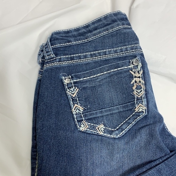 WOMEN’S Daytrip Aries Blue Straight Leg Jeans Size 26 - Picture 5 of 10